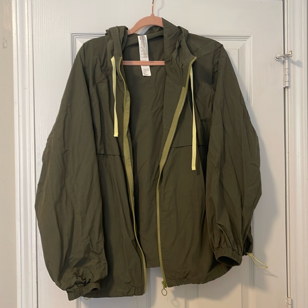 Fabletics Green Zip Jacket - image 1
